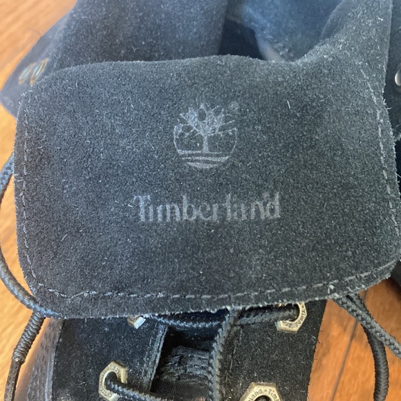 Timberland Earthkeepers Black Suede Leather Fold Down Boot - 7M - Picture 10 of 15